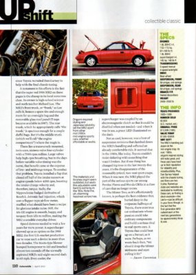 Automobile magazine