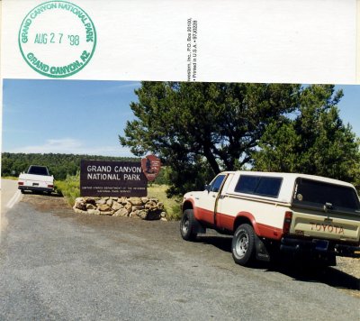 Grand Canyon National Park entrance