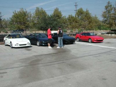 Hansen dam parking lot