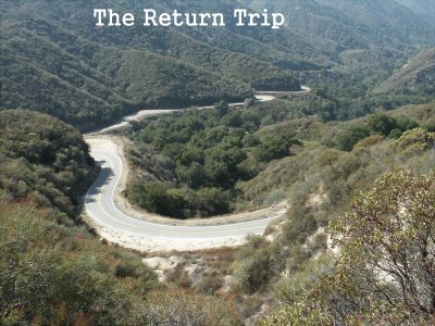 Return trip through the canyon