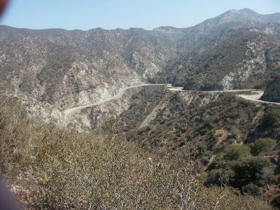 Return trip through the canyon