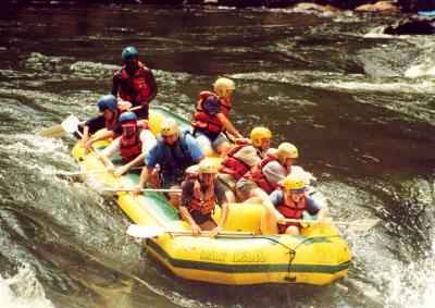 Rafting on the Zambezi