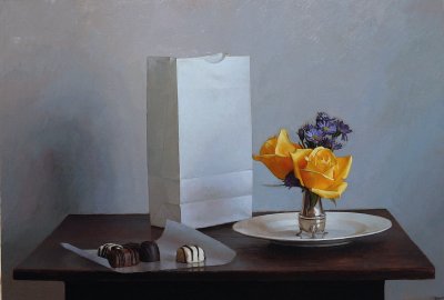 21. Still life with Chocolates 18 1/2 x 27