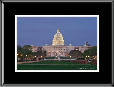 10_28257  - U.S. Capitol at Dusk  (unframed)