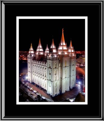10_8692 -  Salt Lake City Temple  (unframed)