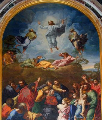 40337cR - the Transfiguration, by Raphael