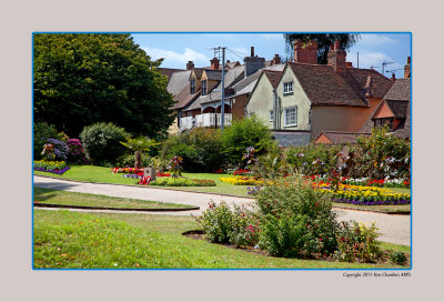 Colchester's Dutch Quarter Houses with a view.