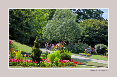 Flower Borders Castle Park