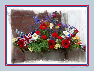 Flowers for a Royal Occasion at St Peter's Church 