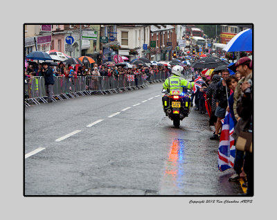 North Hill's share of the 50,000 people who lined the route