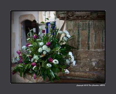 Flowers by the Font