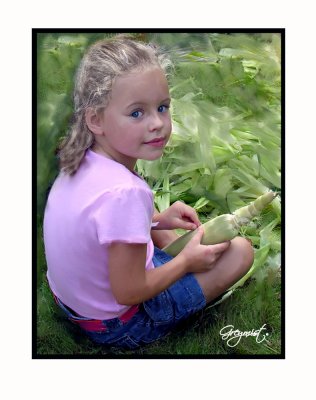 Kayla in Corel Painter IX