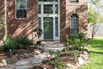Front path