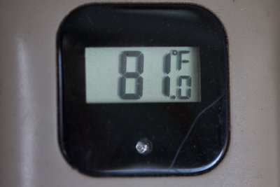 Pretty warm!