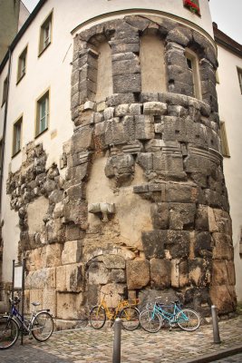 Remnants of Roman construction