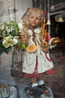 I loved the German porcelain dolls