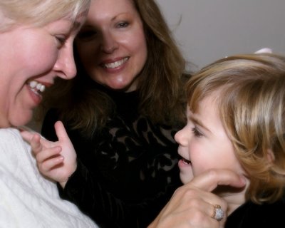 Linda with granddaughter Lily