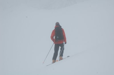 Robson in the fog