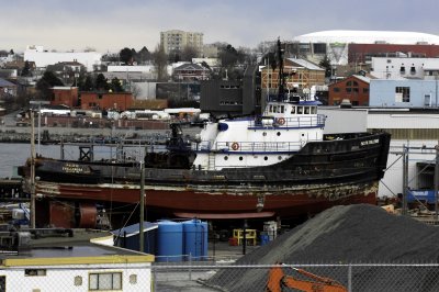 Spotted in dry dock in Victoria, BC.