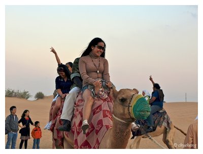 Camel ride is always a great fun
