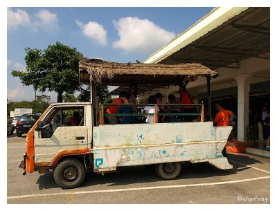 The unique fruit farm lorry