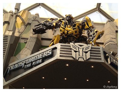 One of the best attraction in Singapore Universal Studio