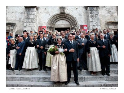 SCANNO, CORTEO NUZIALE