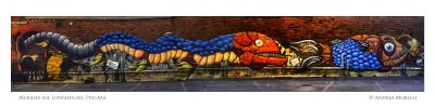MURALES SUL LUNGOFIUME. PESCARA