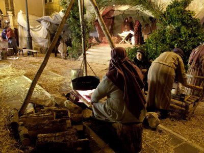 Presepe vivente 2012 Chieti - Living Cribb