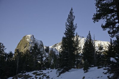 A snowy ride