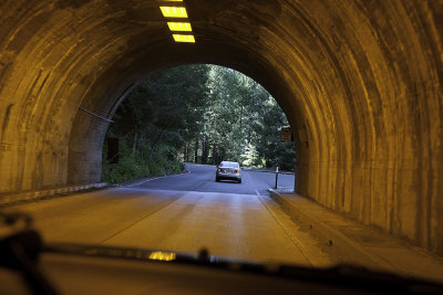 Tunnel leading into the West Enrance into Yosemite