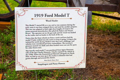 Field Model T trruck - sign