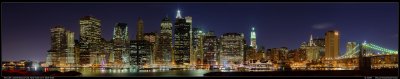 Full and Improved Skyline Lower Manhattan New York