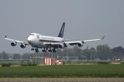 Singapore Airlines Cargo Boeing 747-412F/SCD