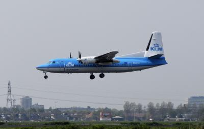 KLM Cityhopper Fokker F 50