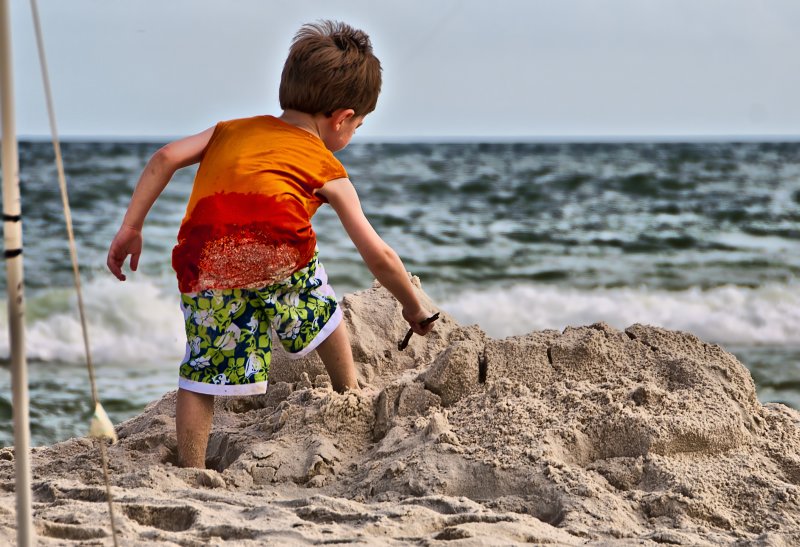 Digging In The Sand 1