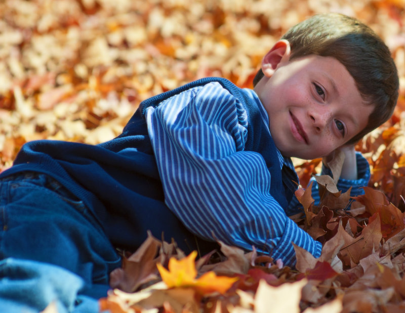Laying In The Leaves 7