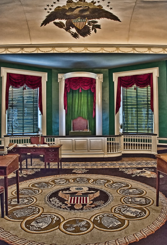 Senate Chamber, Congress Hall, Philadelphia