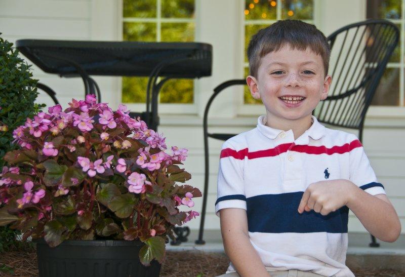 Eli & Begonias