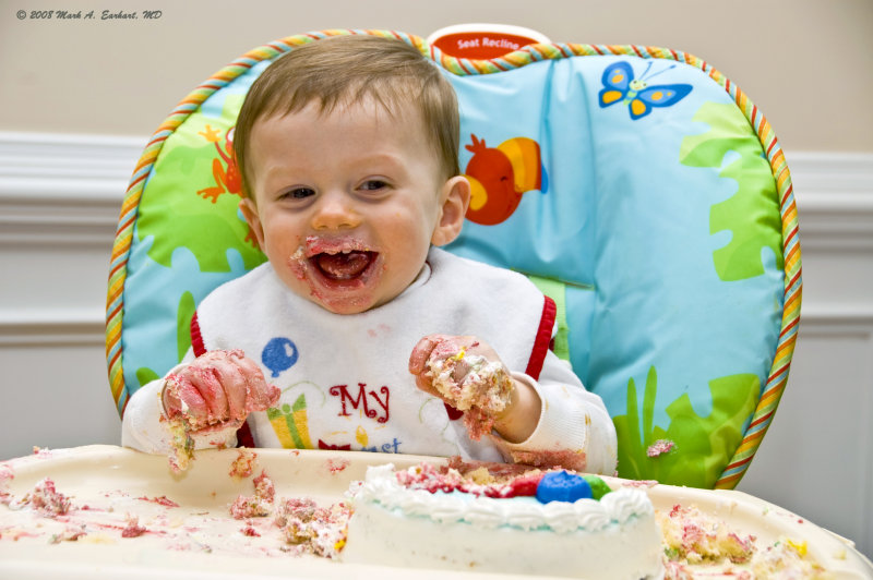 Happy Birthday To Me! I Am One Year Old
