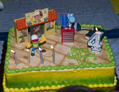 Handy Manny Cake 4