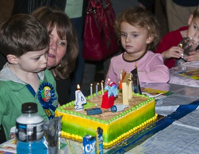 Blowing Out The Candles!