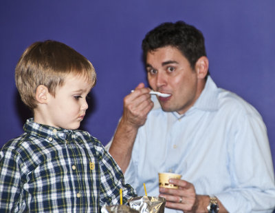 Dad, That Ice Cream Was Mine!