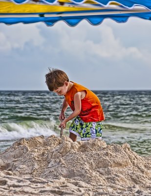 Digging In The Sand 5