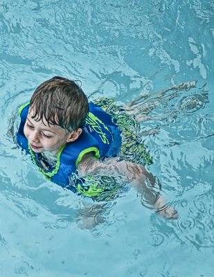 Eli Swimming