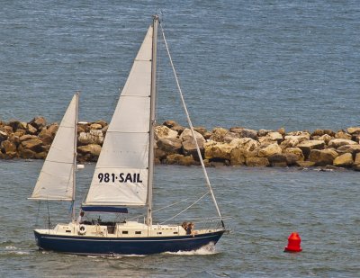 Sailing In Perdido Pass