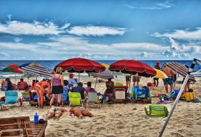 A Day At The Beach Postcard 2
