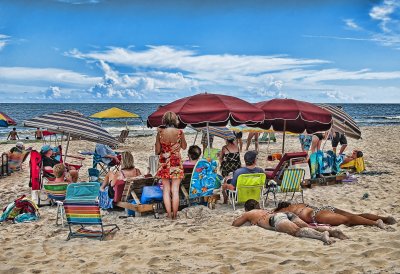 A Day At The Beach Postcard 4