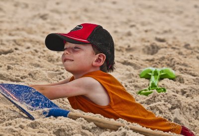Relaxing in The Sand 1