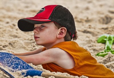 Relaxing in The Sand 3